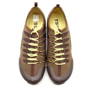 Tsubo Deckers Brown Leather Casual Lace Up Driving Sneakers Shoes Women's 38 / 8